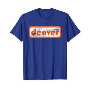 Denver Colorado Retro Weathered Throwback T Shirt